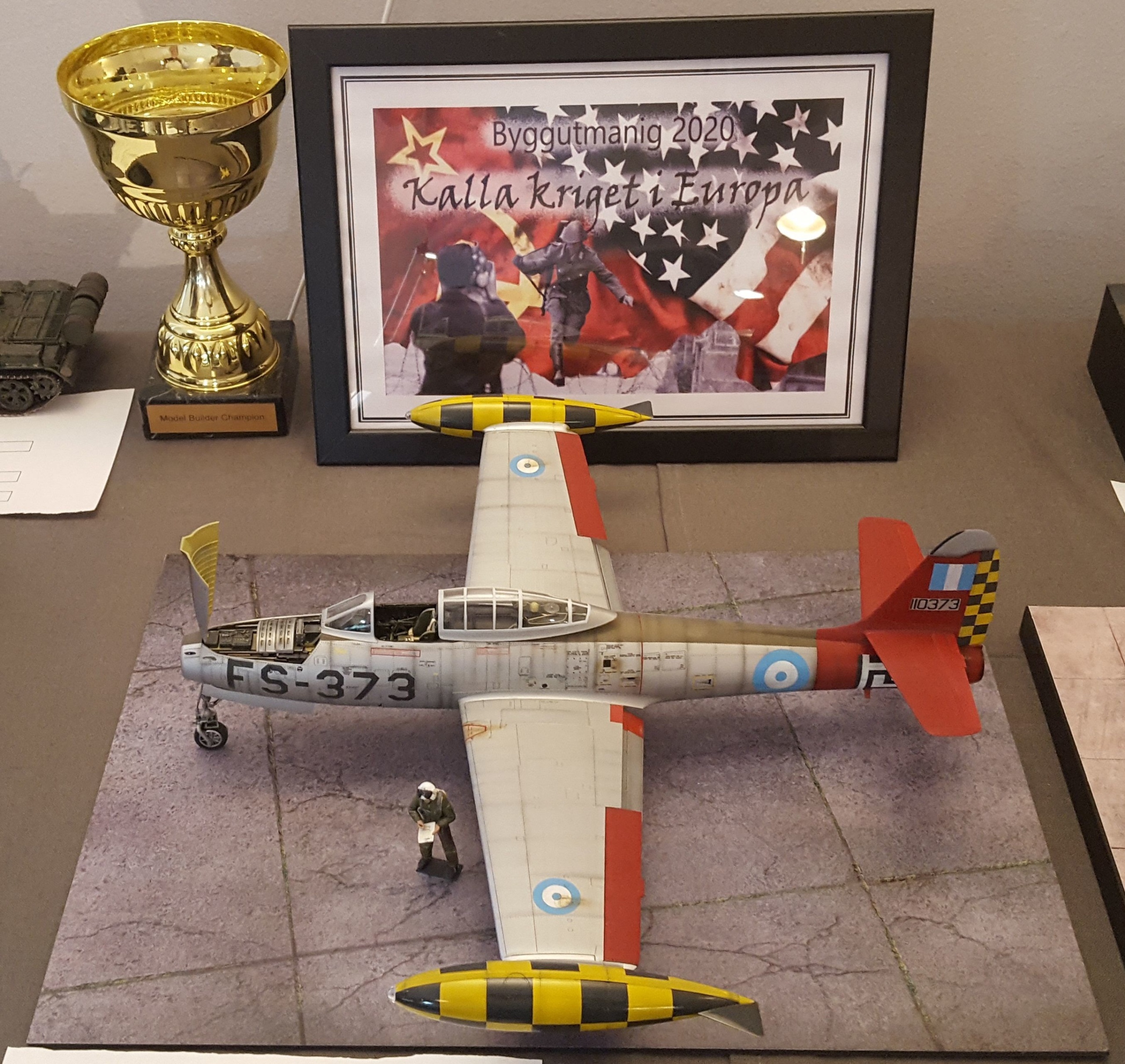 Vinnaren F-84 Thunderjet